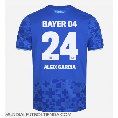 Camiseta Bayer Leverkusen Aleix Garcia #24 Tercera Equipación Replica 2025-26 mangas cortas Camiseta Bayer Leverkusen Aleix Garcia #24 Tercera Equipación Replica 2025-26 mangas cortas